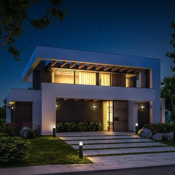 Уличный наземный светильник Maytoni O011FL-L6B Wolseley Road IP54 светодиодный LED 6W