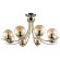 Люстра потолочная Arte Lamp A2715PL-8AB SCARLETT под лампы 8xE27 60W
