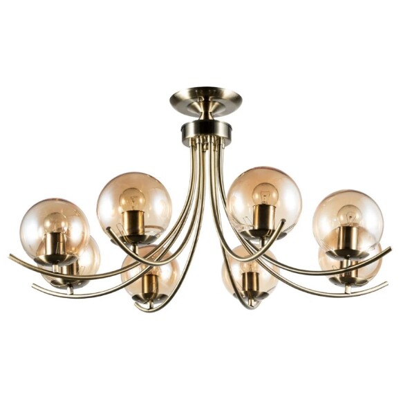 Люстра потолочная Arte Lamp A2715PL-8AB SCARLETT под лампы 8xE27 60W