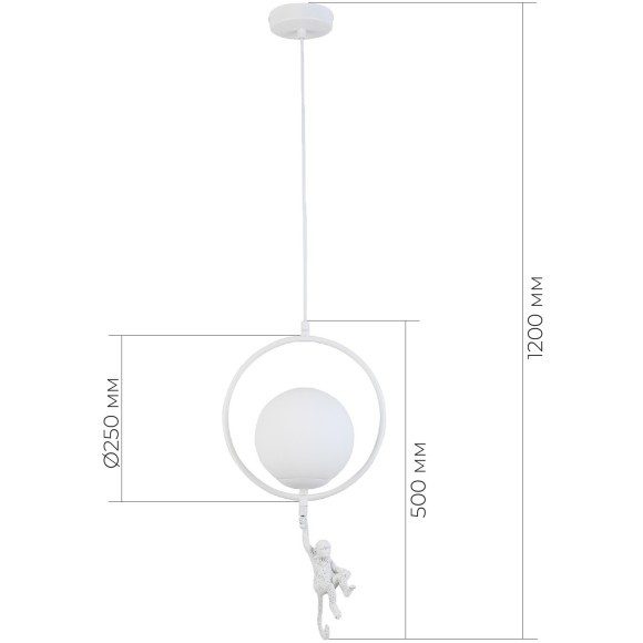 SLE115113-01 Подвес Белый/Белый E27 1*60W TENATO SLE115113-01 Подвес Белый/Белый E27 1*60W TENATO