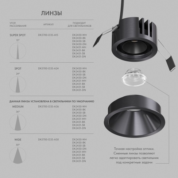 Встраиваемый светодиодный светильник Denkirs SHINE GLOW DK2431-DN 15Вт 3000/4000K IP20 темный никель Встраиваемый светодиодный светильник Denkirs SHINE GLOW DK2431-DN 15Вт 3000/4000K IP20 темный никель