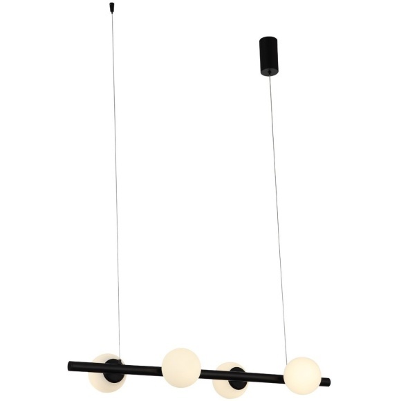 SL395.403.04 Люстра подвесная ST-Luce Черный/Белый LED 4*8W 4000K DONOLO