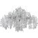 Люстра Crystal Lux TENERIFE SP9 SILVER Люстра Crystal Lux TENERIFE SP9 SILVER
