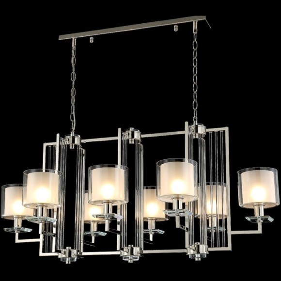 Люстра Crystal Lux NICOLAS SP8 L1000 GOLD/WHITE Люстра Crystal Lux NICOLAS SP8 L1000 GOLD/WHITE