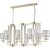 Люстра Crystal Lux NICOLAS SP8 L1000 GOLD/WHITE