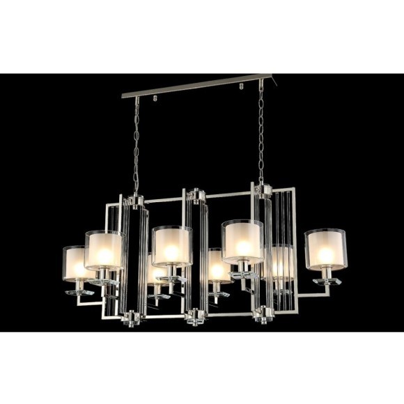 Люстра Crystal Lux NICOLAS SP8 L1000 GOLD/WHITE Люстра Crystal Lux NICOLAS SP8 L1000 GOLD/WHITE