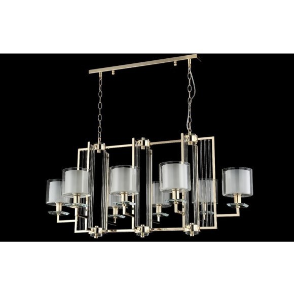 Люстра Crystal Lux NICOLAS SP8 L1000 GOLD/WHITE Люстра Crystal Lux NICOLAS SP8 L1000 GOLD/WHITE
