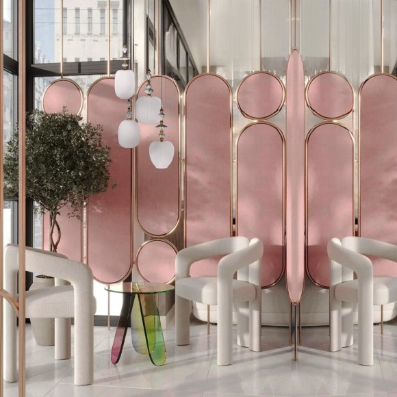 10365/G LOFT IT FAMILY Подвесной светильник золотой, основание металл и керамика, белый стеклянный плафон, E27, 1 × 60 Вт, 220 В