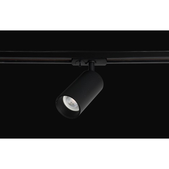 Однофазный двужильный трековый светильник Crystal Lux CLT 0.31 013 BL-BL под сменную лампу GU10