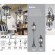 Уличный наземный светильник Odeon Light 4045/3F SATION IP44 под лампы 3xE14 3*60W