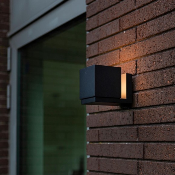 Уличный настенный светильник Arte lamp BELGRADE A5193AL-1BK