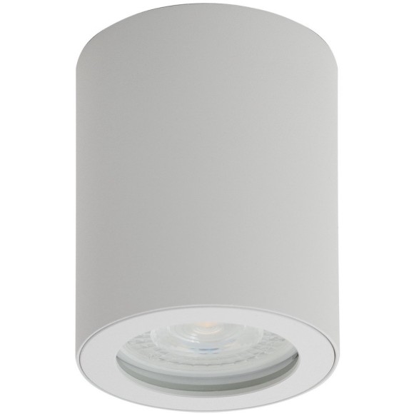 DK3007-WH Накладной светильник влагозащ., IP 44, 15 Вт, GU10, белый, алюминий