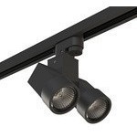 Однофазный двужильный трековый светильник Lightstar A1T051037 Illumo X2 под сменную лампу GU10 Однофазный двужильный трековый светильник Lightstar A1T051037 Illumo X2 под сменную лампу GU10