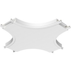 Коннектор Х-образный для накладного плоского шинопровода Maytoni Radity TRA084CX-11W