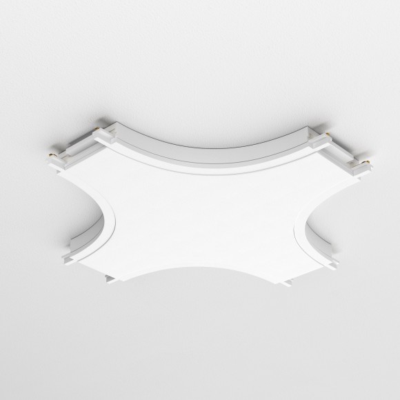 Коннектор Х-образный для накладного плоского шинопровода Maytoni Radity TRA084CX-11W