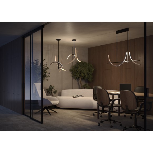 Подвесной светильник Maytoni MOD428PL-L20BK