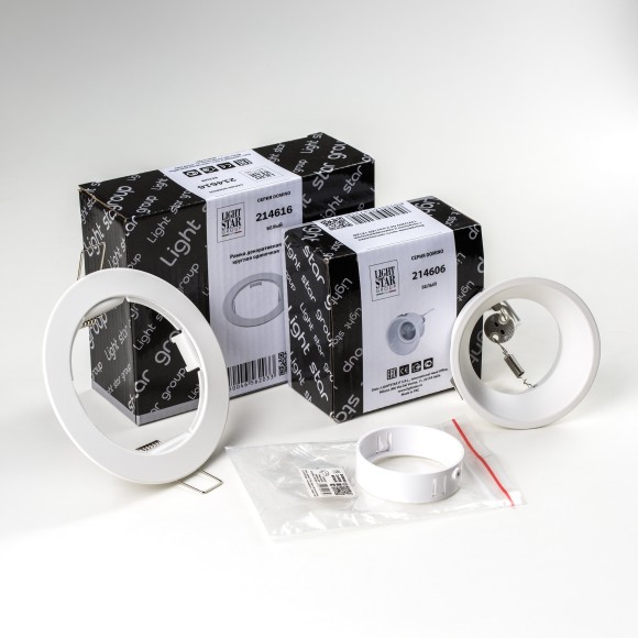 Комплект со светильником Domino Lightstar D61606WMOD