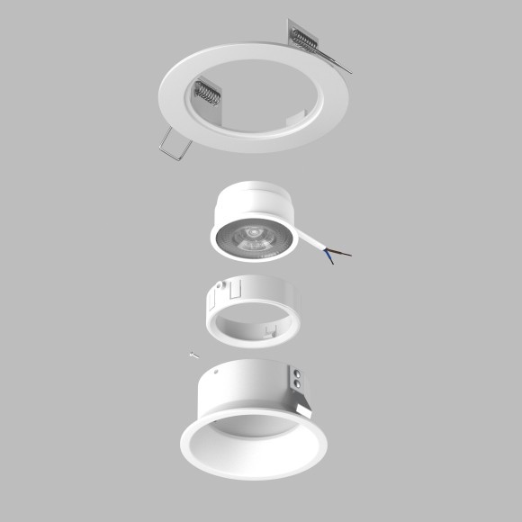 Комплект со светильником Domino Lightstar D61606WMOD