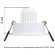 Точечный встраиваемый светильник Arte Lamp TARF MINI A2067PL-1WH