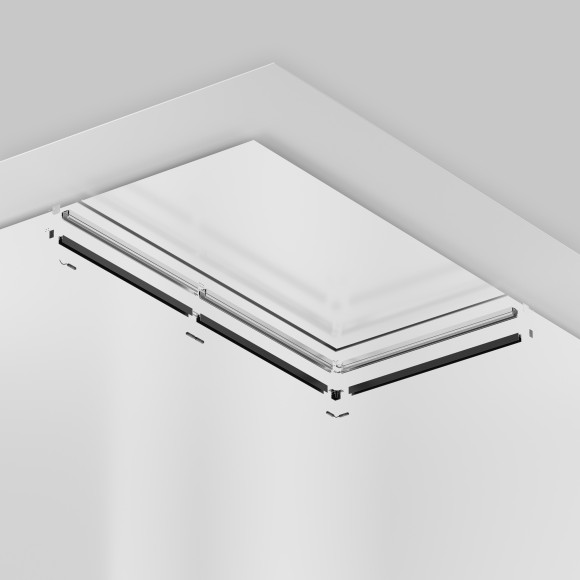 Профиль 2м для монтажа накладных шинопроводов в гарпунный натяжной потолок Maytoni Gravity TRA010MP-212S Профиль 2м для монтажа накладных шинопроводов в гарпунный натяжной потолок Maytoni Gravity TRA010MP-212S