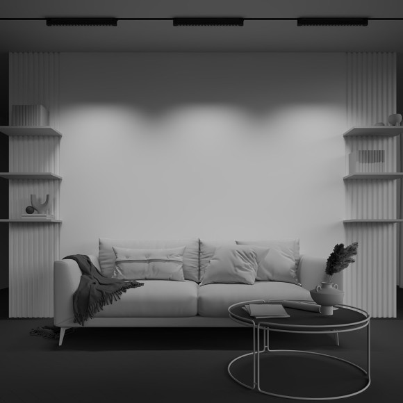 Однофазный двужильный светодиодный трековый светильник Maytoni Unity TR010-1-20W3K-M-B Points Rot 3000К 1500Лм CRI90+ 36° 20Вт Однофазный двужильный светодиодный трековый светильник Maytoni Unity TR010-1-20W3K-M-B Points Rot 3000К 1500Лм CRI90+ 36° 20Вт