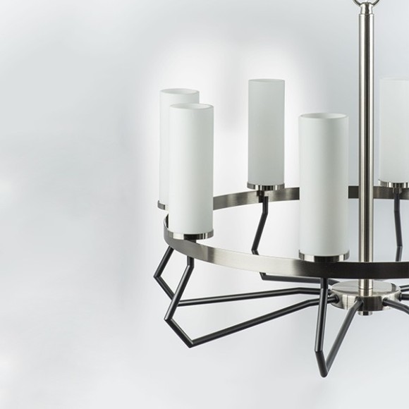 Люстра подвесная Lightstar 723085 Flume под лампы 8xE14 320W