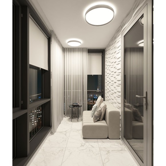 DK6510-WH/1 Накладной светильник, LED, 40W, IP 20, 3000K - 6500K, белый, металл, полимер