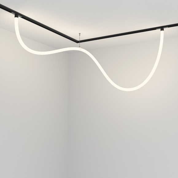 TR101-2-50W4K-B Трековый магнитный светодиодный светильник Maytoni Exility CRI90+ 4000К 2900Лм 360° 50Вт