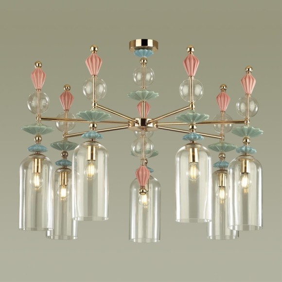 Люстра потолочная Odeon Light 4855/7C BIZET под лампы 7xE14 7*40W