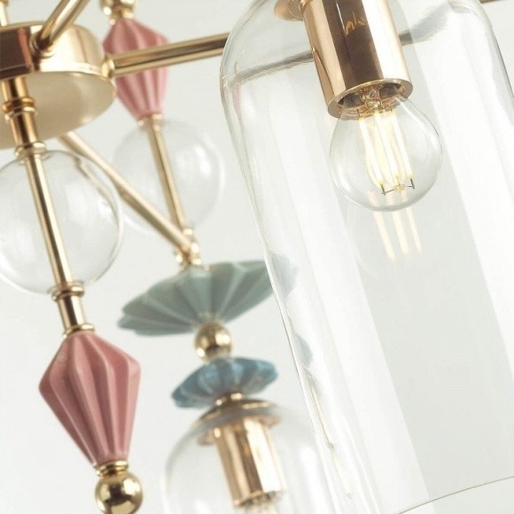 Люстра потолочная Odeon Light 4855/7C BIZET под лампы 7xE14 7*40W