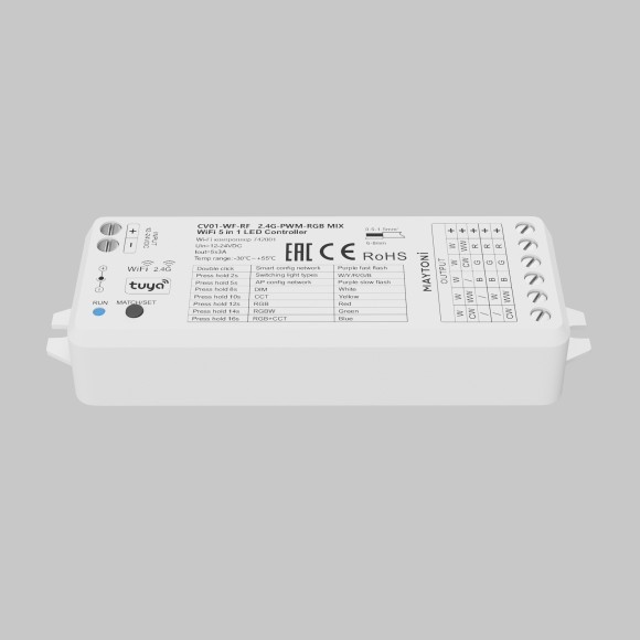 Wi-Fi контроллер для светодиодной ленты RGB MIX 12-24В 742001