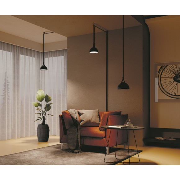 Светильник светодиодный на текстильный шинопровод Maytoni Parity TR126B-20W4K-B 1550лм 20Вт CRI90