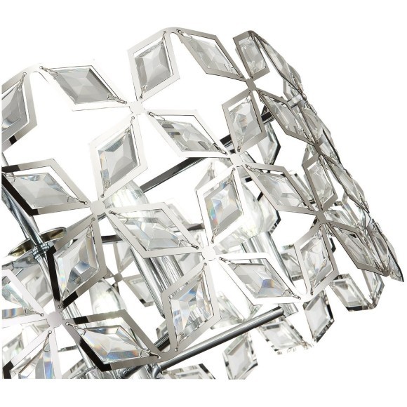 SL1104.103.05 Светильник подвесной ST-Luce хром/прозрачный E14 5*60W CASTO