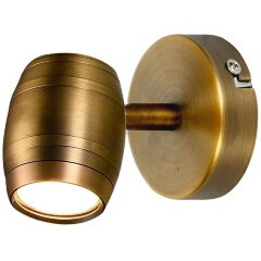 Спот настенный Lussole LSP-9566 TUSCALOOSA IP21 под лампу 1xGU10 50W Спот настенный Lussole LSP-9566 TUSCALOOSA IP21 под лампу 1xGU10 50W