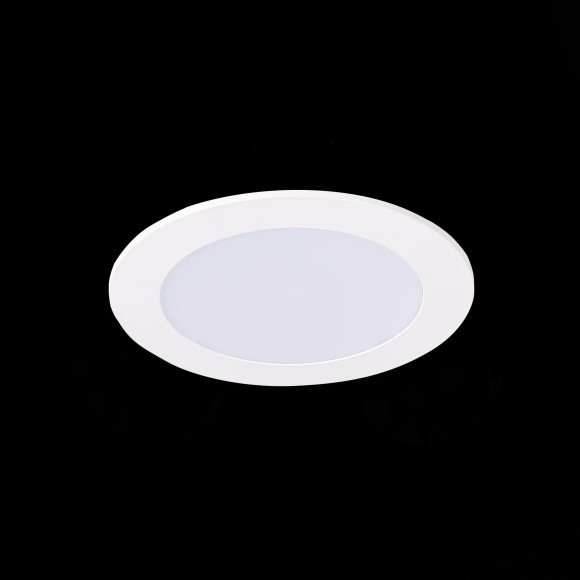 ST209.548.09 Св-к встр. Белый LED 1*9W 4000K 612Lm Ra80 110° IP20 D145xH8 90-265V Встраиваемые светильники