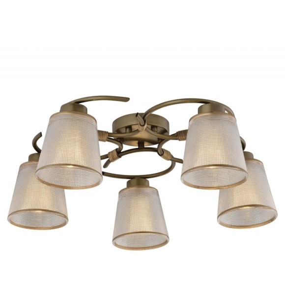 Люстра потолочная Lussole LSP-0223 OAKLAND IP21 под лампы 5xE27 300W Люстра потолочная Lussole LSP-0223 OAKLAND IP21 под лампы 5xE27 300W