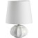 8145/1T MODERNI LN25 белый, керамика/текстиль Настольная лампа Е27 1*60W 220V HAMA