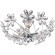 Люстра потолочная Lussole GRLSP-0185 PHOENIX IP21 под лампы 3xE14 18W