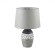 8118/1T COMFI LN25 серый, керамика/текстиль Настольная лампа E27 1*60W 220V AVALONA