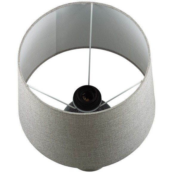 8118/1T COMFI LN25 серый, керамика/текстиль Настольная лампа E27 1*60W 220V AVALONA