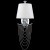Бра Crystal Lux FOGGIA AP1 1800/401