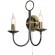 Бра Lussole GRLSA-4611-02 TODI IP21 под лампы 2xE14 14W
