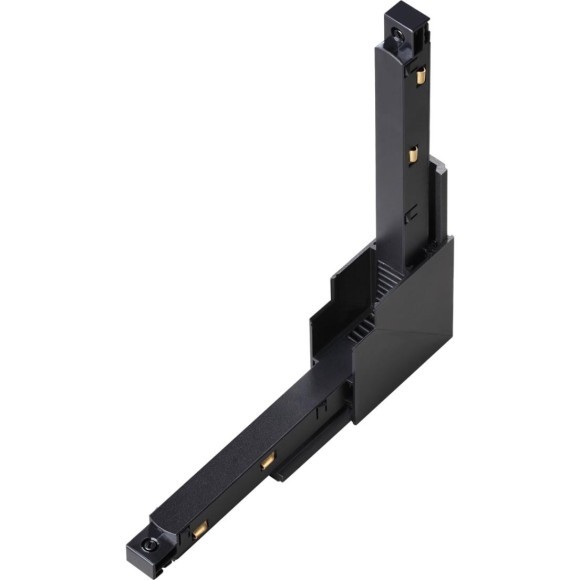 Соединитель питание+металл вертикальный с потолка на стену для шин Novotech Flum 135124