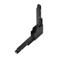 Соединитель питание+металл вертикальный с потолка на стену для шин Novotech Flum 135124