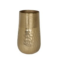 421305 NILGAUT Декоративная ваза металл золотой H280 ø160