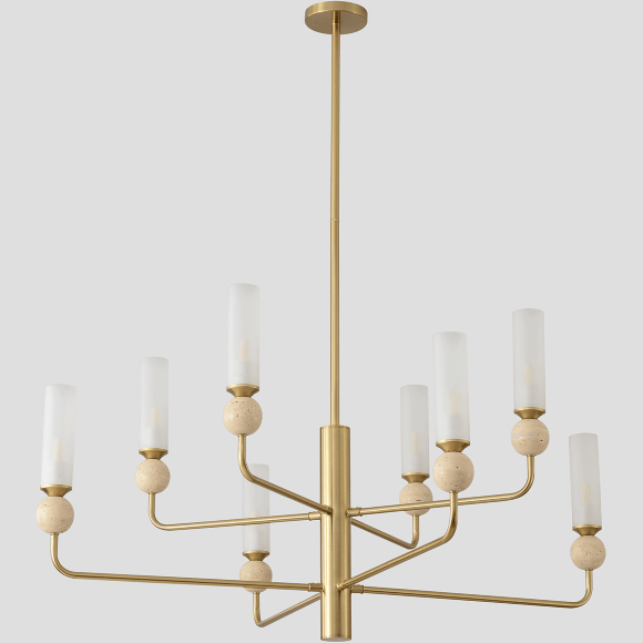 Люстра Crystal Lux SIMPLY SP8 BRASS 4080/308