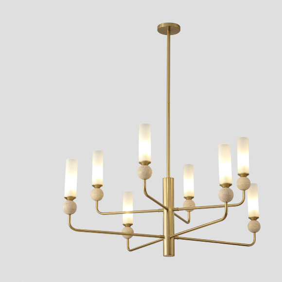 Люстра Crystal Lux SIMPLY SP8 BRASS 4080/308