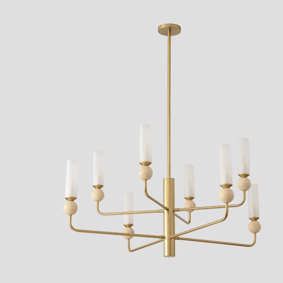 Люстра Crystal Lux SIMPLY SP8 BRASS 4080/308