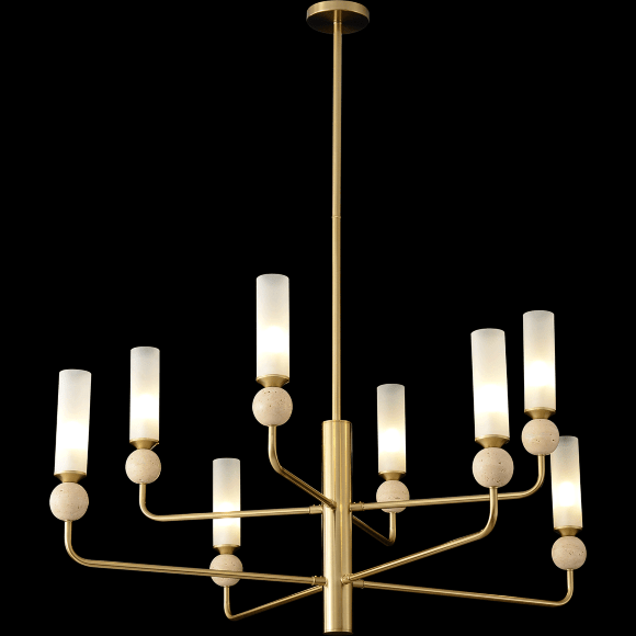 Люстра Crystal Lux SIMPLY SP8 BRASS 4080/308