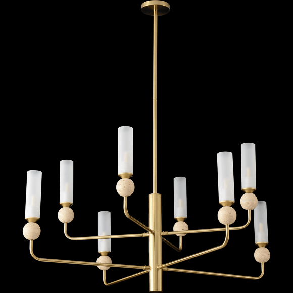 Люстра Crystal Lux SIMPLY SP8 BRASS 4080/308